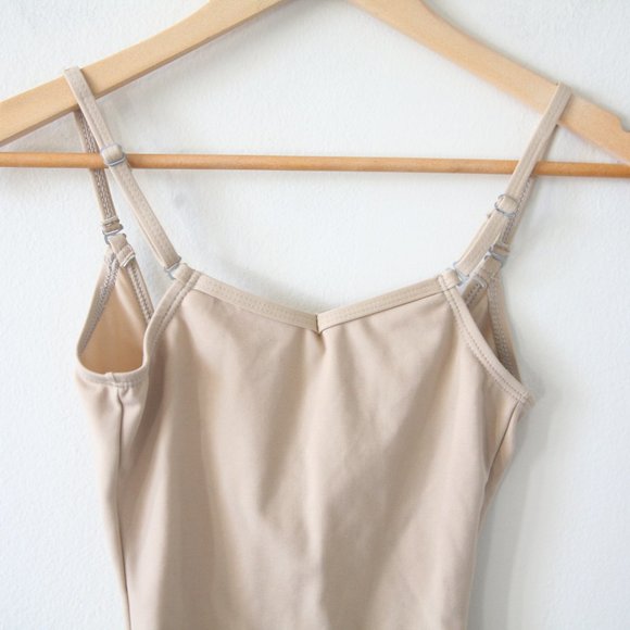 Size XS - CAPEZIO Women's Nude Basic Leotard - Picture 2 of 5
